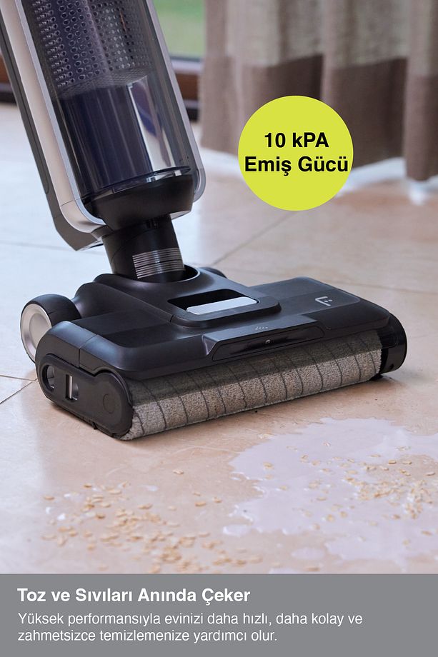 Wd 7 Pure Clean Islak Kuru Dikey Şarjlı Süpürge - 5