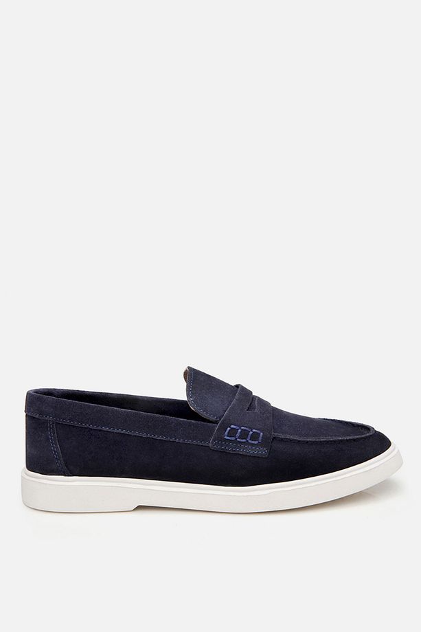 Lacivert Erkek Loafer Ayakkabı 02AYY308520A680 - 1