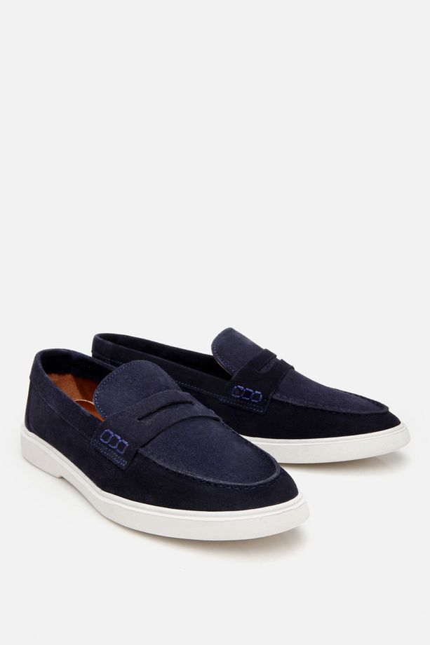 Lacivert Erkek Loafer Ayakkabı 02AYY308520A680 - 2