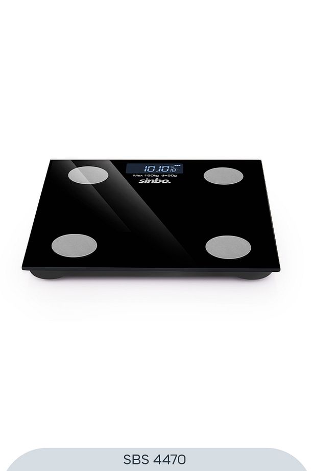 SBS-4470 Bluetooth Dijital Yağ Su Kas Vücut Kitle Endeksi Kilo Ölçer Tartı Baskül - 4