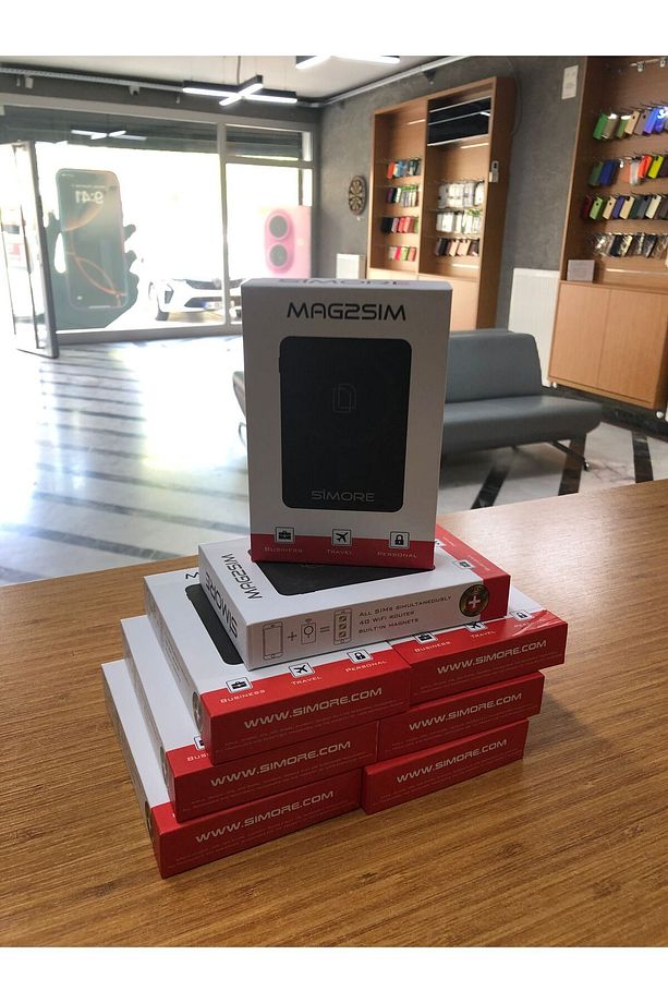 Simore Mag2sim WİFİ Yönlendirici Mobil Modem / Çoklu sim ve data kullanım 4G/LTE kablosuz modem - 7