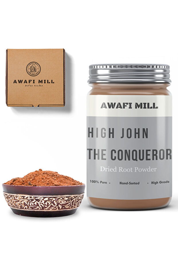 High John the Conqueror Root | Maca Powder - Bottle of 100 gram / 3.5 Oz