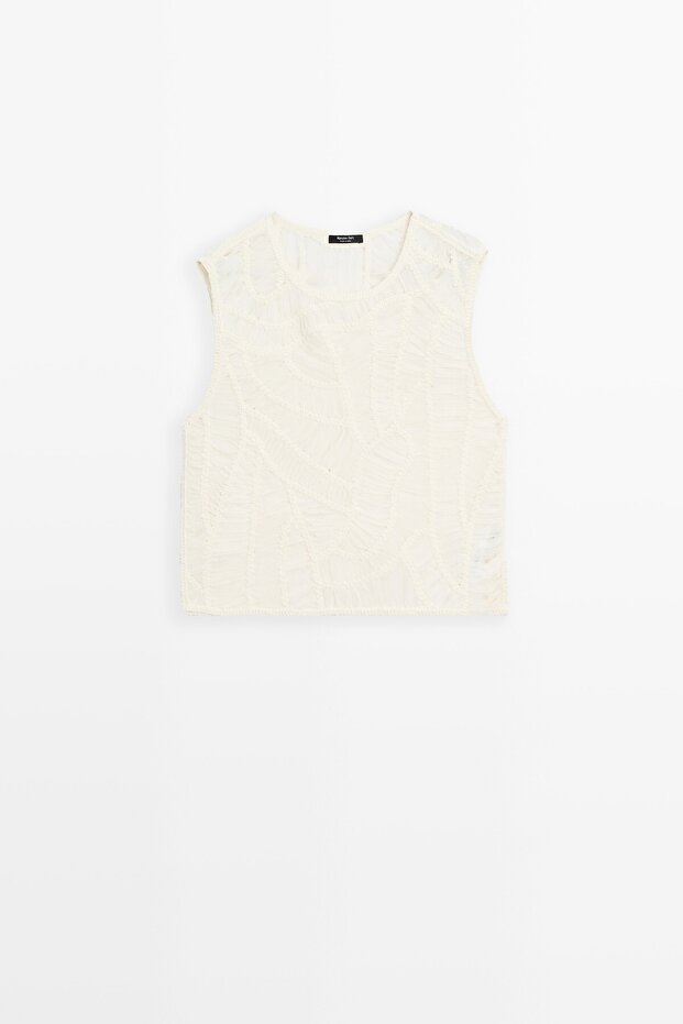 Ajurlu örgü top - 5