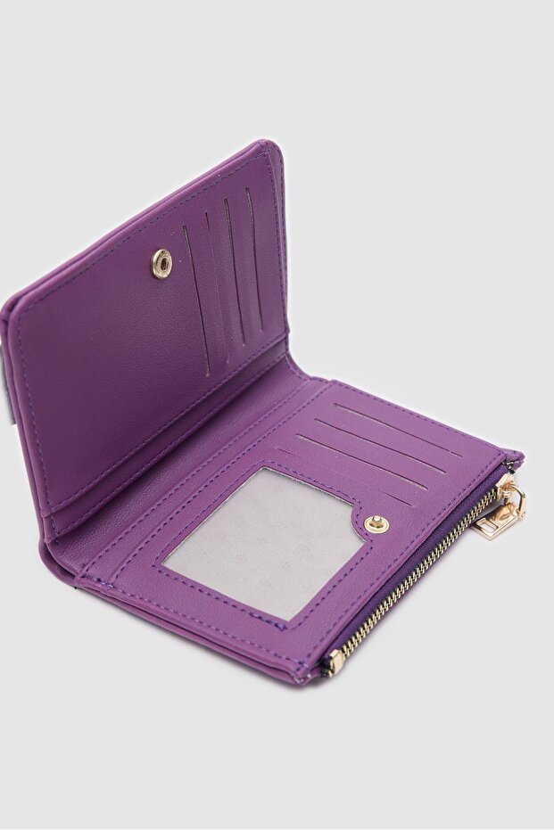 Pine Cüzdan Mor - 5