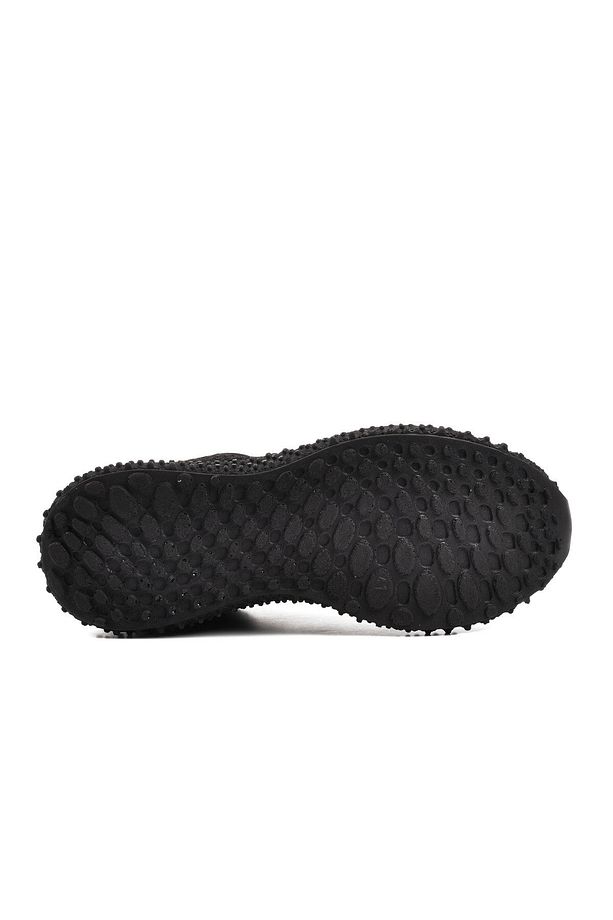 Günlük Fileli Spor Ayakkabı Casual Erkek Ayakkabı Siyah - 5