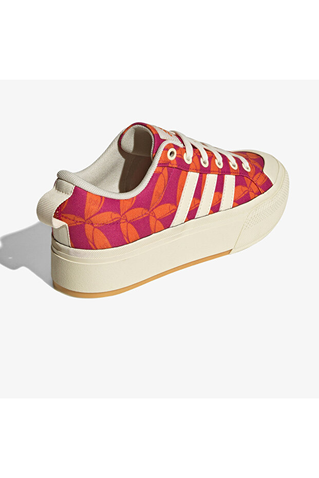 Bravada 2.0 Platform Beyaz - Turuncu Kadın Sneaker Js2854 - 2