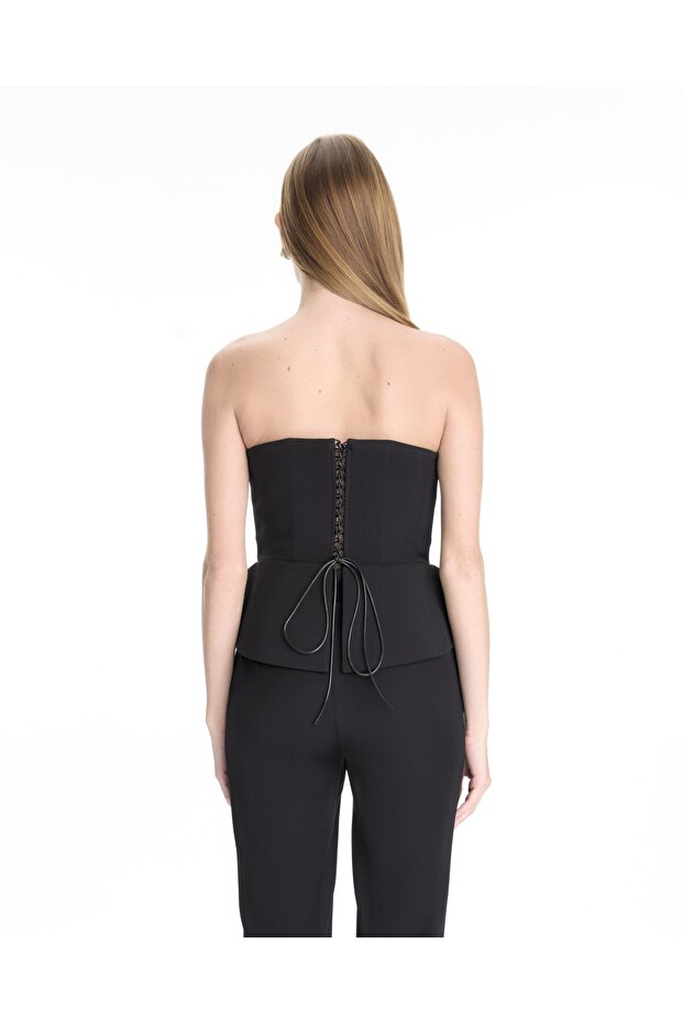 Elyne Peplum Bluz - 4