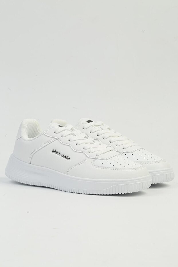 Comfort Sole Lace-Up Walking Shoes Women's Sneaker White