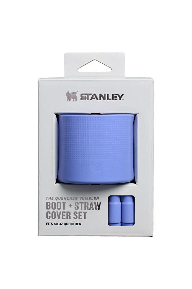 Protection Set Compatible with Quencher Original 1.18 Liter (40 oz) Thermos (Base Case + Straw Cover)