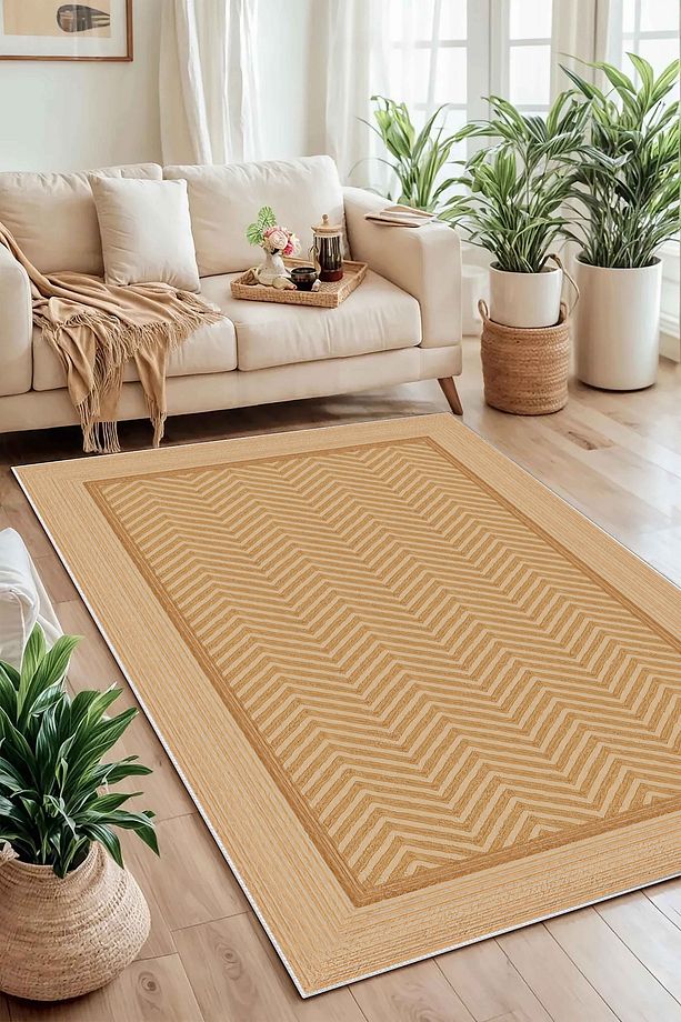 Makinede yıkanabilir kaymaz taban leke tutmaz mutfak halısı salon halısı ve yolluk/9056Dikdörtgen - 2