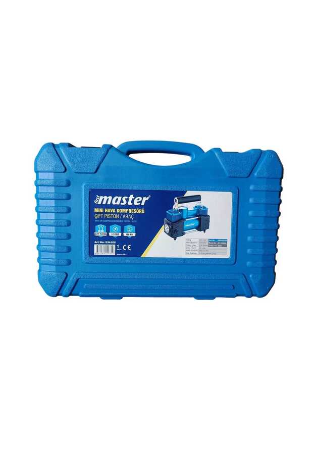 Arac Kompresoru çİFT Pıston 150 Psı 12 Volt Ergonomik Çantalı - 1