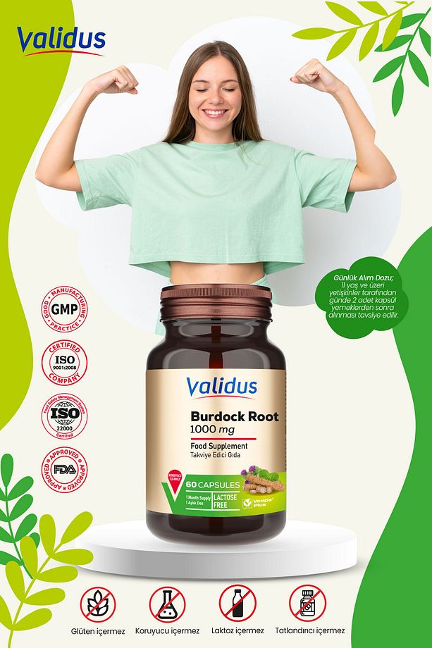 Kadın Destek Seti - Vitex - Burdock Root - Folat Qatrefolic - Magnesium - 4