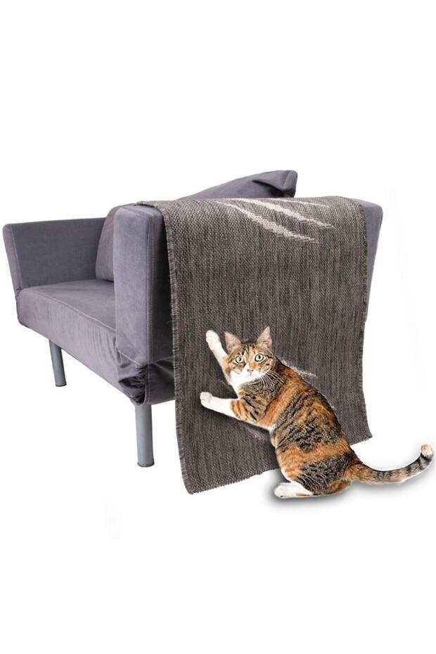 سجادة لحك القطط على جانب الأريكة - 4