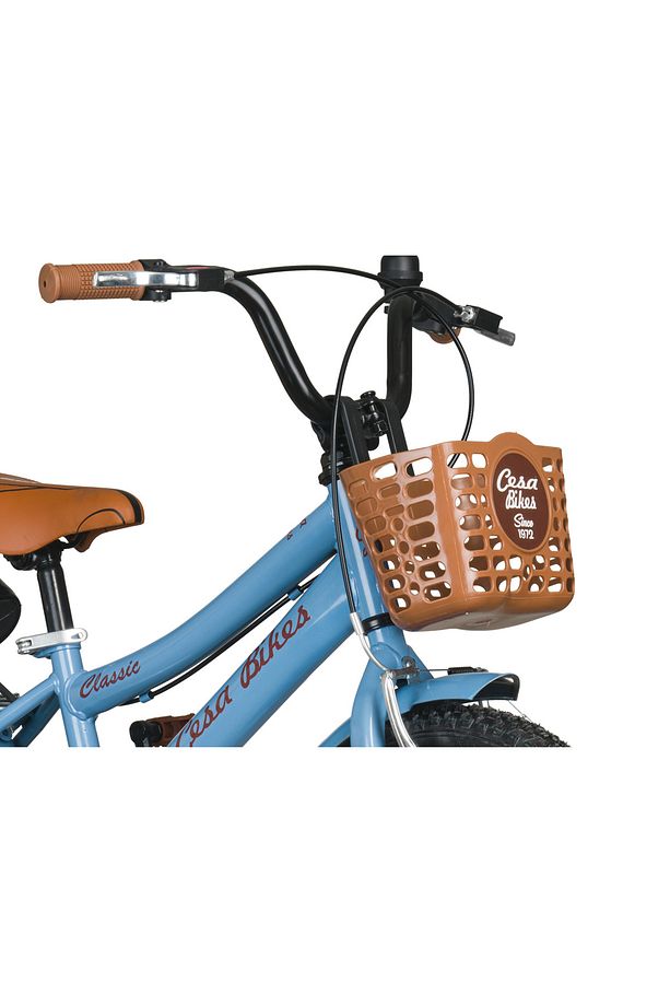 Cesa Bikes COFFEE COLLECTION 16 Jant Özel Kabartma Etiket 4-7 Yaş Mavi Çocuk Bisikleti - 3