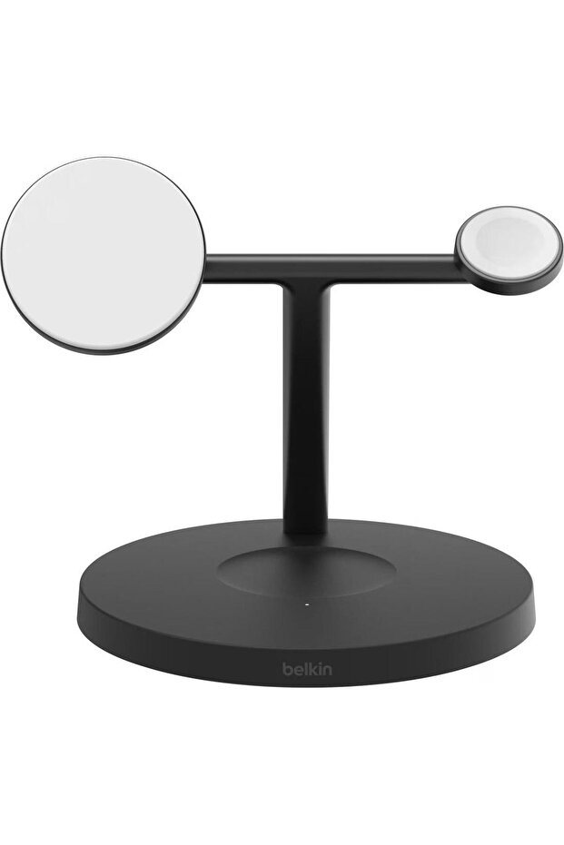 BoostCharge Pro Qi2 (15 W) 3'ü 1 arada Kablosuz Şarj İstasyonu WIZ032KQBK - 4