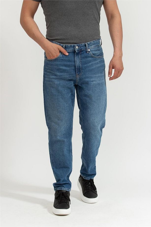 Regular Taper Erkek Jean Pantolon - 1