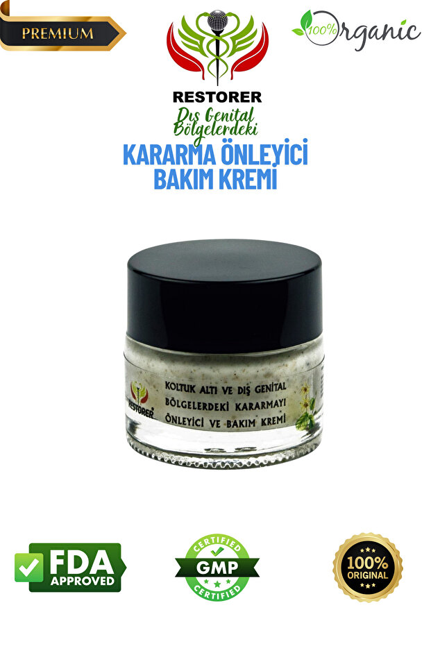 restorer Koltuk Altı Ve Dış Genital Bölgelerdeki Kararma Önleyici Krem