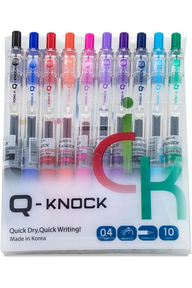 Dong A 10 Renk Q-knock 04 Mm Jel Kalem Seti - 2