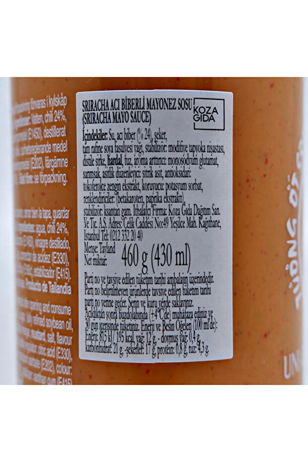 Sriracha Mayo 460 Gr - 3