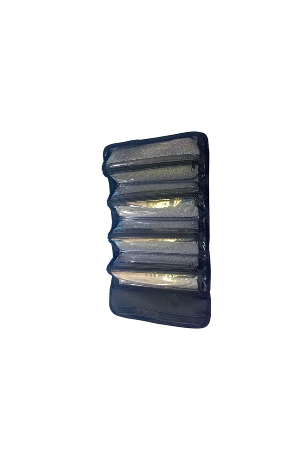 حقيبة أقلام رصاص من القماش من STİLO بأربعة أشكال (نمط-3) - 5