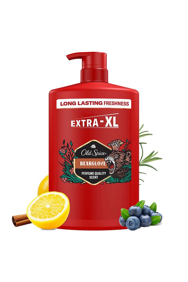 Bearglove Erkek Duş Jeli ve Şampuan 1000 ml XXL Büyük Boy - 3