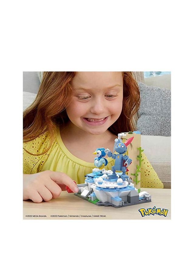 HKT20 MEGA™ Pokémon™ Piplup ve Sneasel Kış Macerası Seti 183 parça + 7 yaş - 3