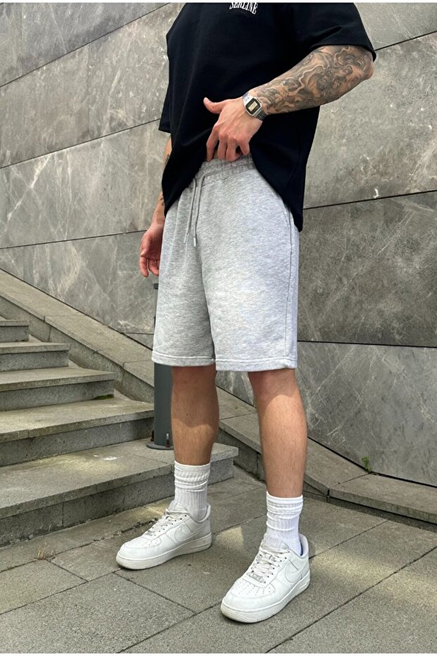 Basic Premium Oversize Şort - 3