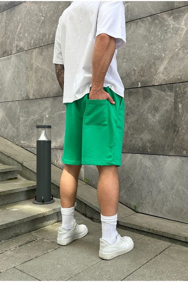 Basic Premium Oversize Şort - 5