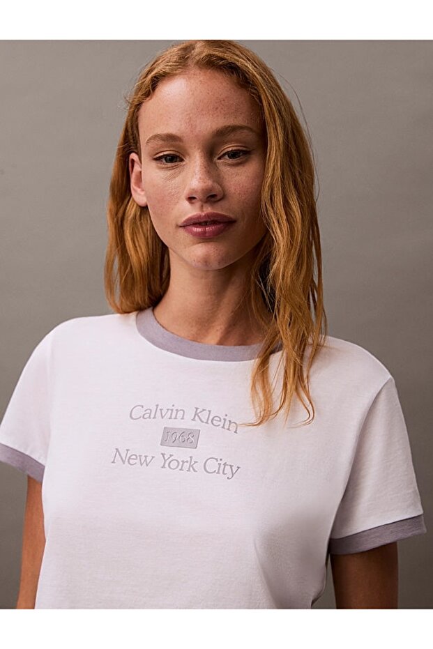 SS DRAPEY JERSEY CROP TEE Kadın Crop LV047B808G-VVC - 2