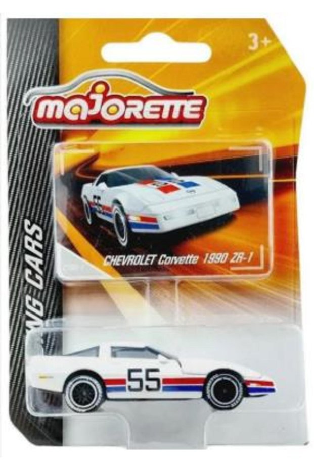 1/64 Scale Racing Cars Long Kart Vehicles 279D-1 Chevrolet Corvette 1990 Zr-1