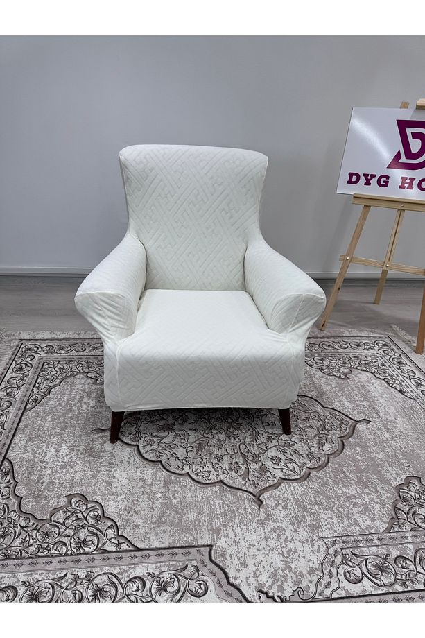 Berjer Örtüsü Berjer Kılıfı Tekli Koltuk Örtüsü Tekli Koltuk Kılıfı Tek Kişilik Örtü Sofa Cover - 4