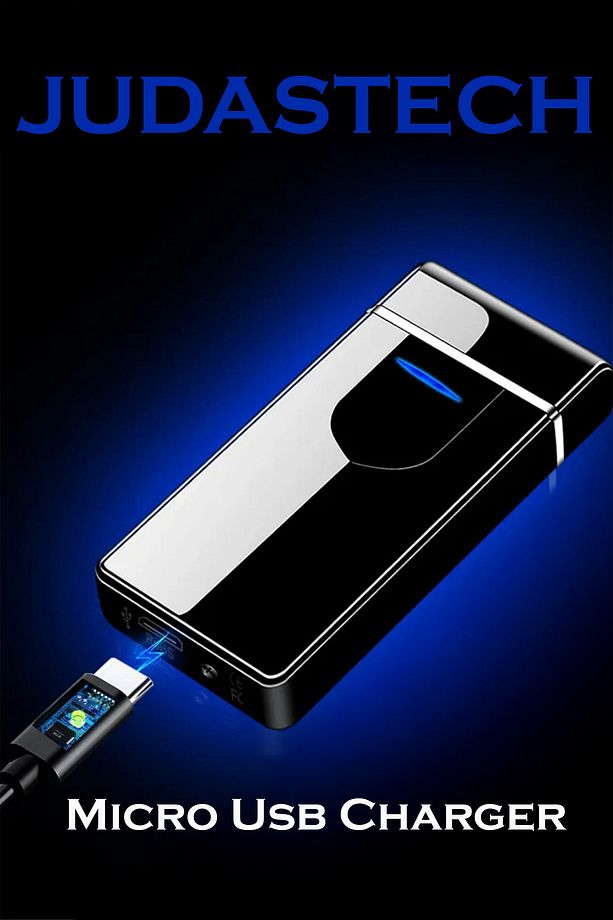 K21 Usb Şarjlı 2 Ark Alevsiz Çakmak -New Style - 8