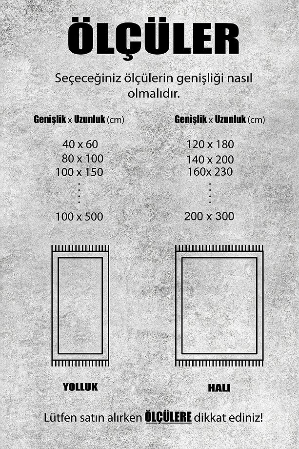 Makinede Yıkanabilir Kaymaz Taban Leke Tutmaz Şerit Desenli Salon ve Yolluk Halısı - 4