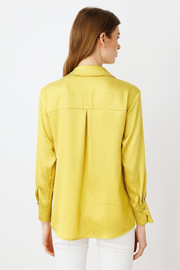 Modailgi Zebra Desen Jakarlı Gömlek Asit - 6