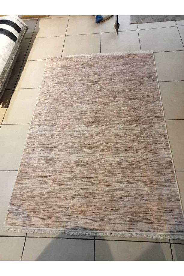 120 x 180ÖLÇÜSÜNDE VİZON KAHVE-AÇIK KAHVE RENGINDE BAMBU URUNDEN DOKUMA TABAN YOLLUK - 2