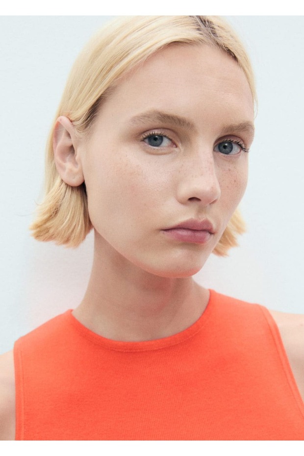 İnce örgü bluz - 6