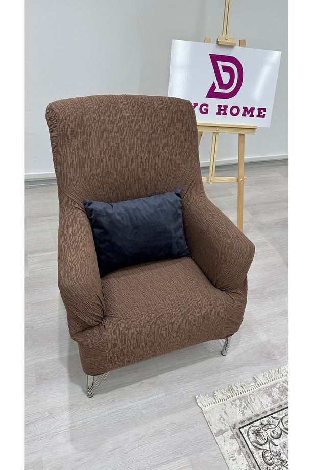 Berjer Örtüsü Berjer Kılıfı Tekli Koltuk Örtüsü Sofa Cover - 6