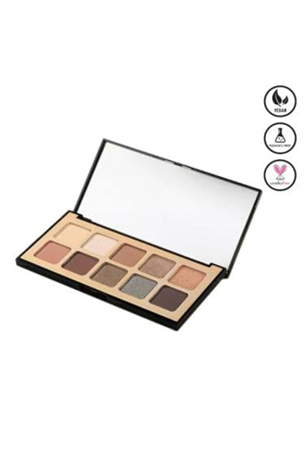 Oh-So-Subtle Eyeshadow Palette by Armaf Beauty, 10 Colors