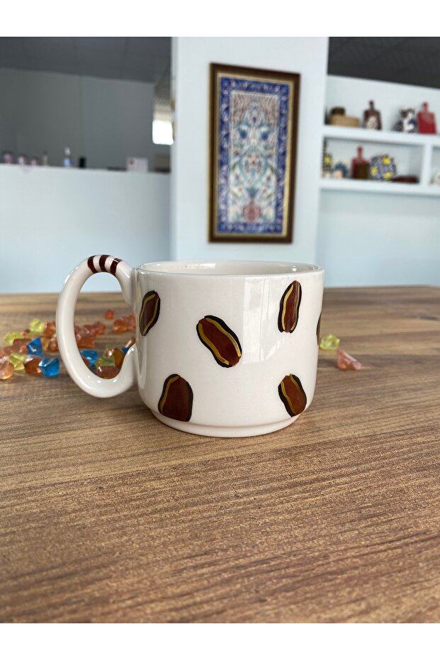 Seramik leoparlı kupa - 1