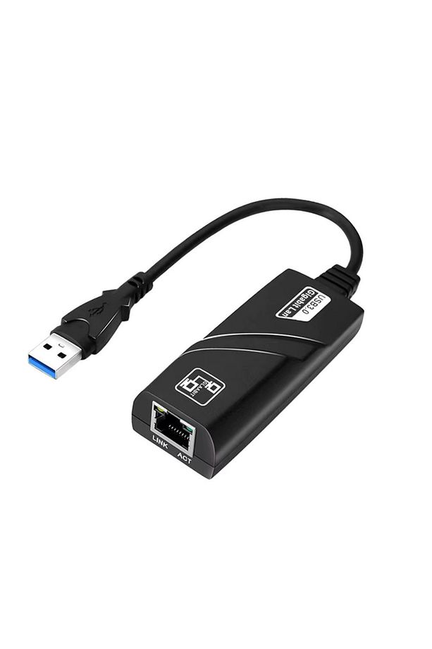 Harici İnternet 1000 Mbps Gigabit Tip C USB 3.0 Kablolu Ağ Kartı USB Rj45 Lan Ethernet Dönüştürücü - 5