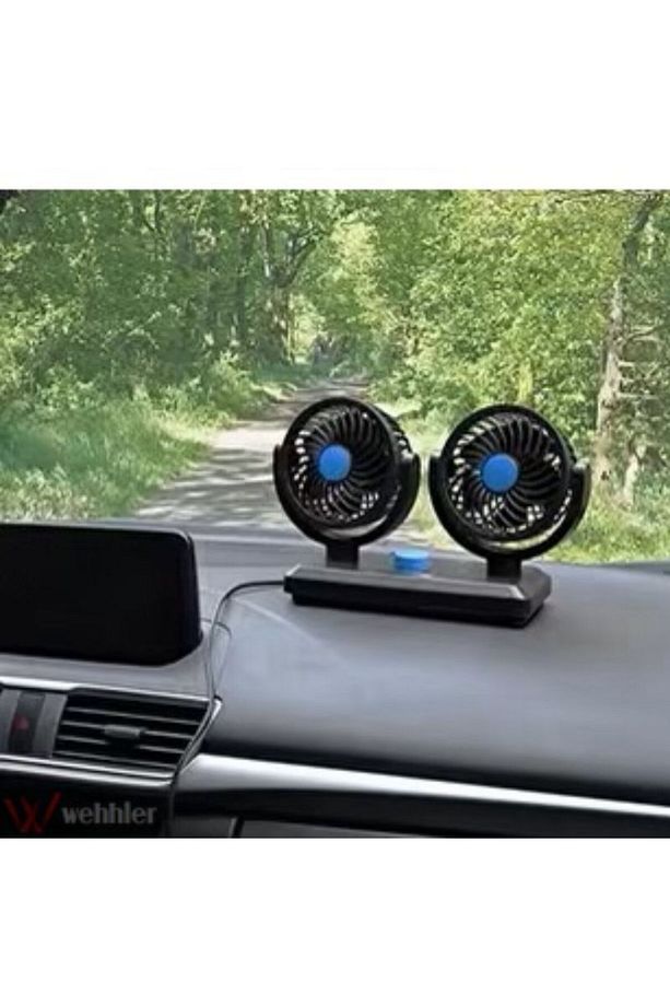 Tofaş Murat 124 1971-1977 360 Derece Dönebilen 12V Soğutucu Vantilatör Klima Fanı - 6