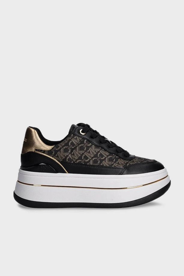 Logolu Platform Taban Sneaker Ayakkabı 43F4HYFS2L038 AYAKKABI 43F4HYFS2L 038 - 1