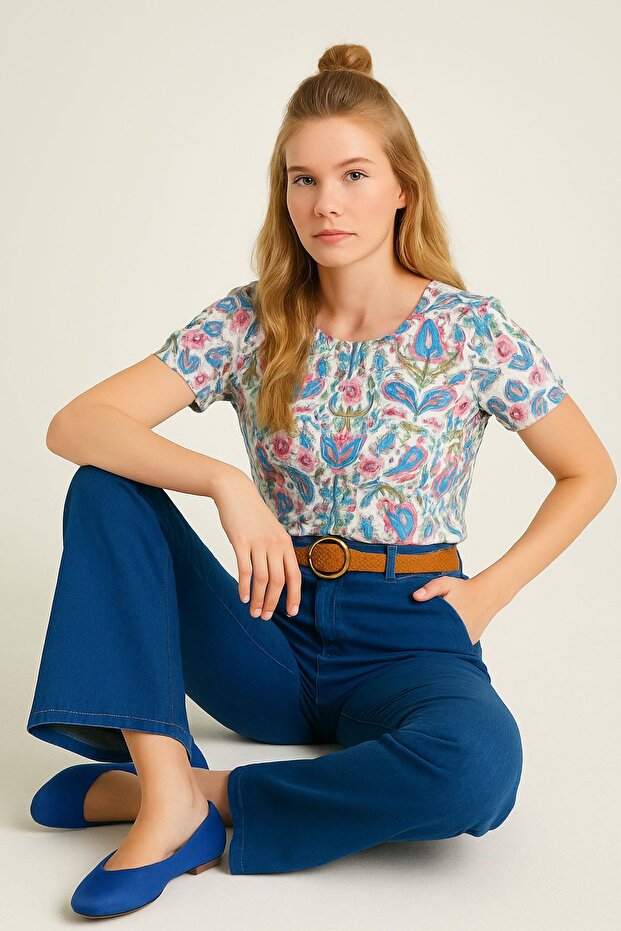 Desenli Tişört - 2