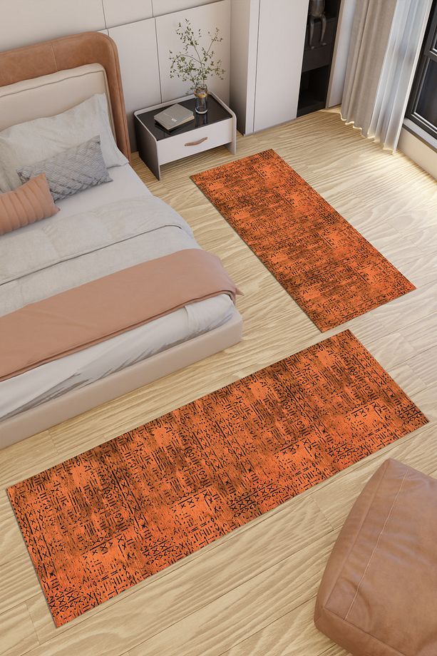 Dijital Baskı Makinede Yıkanabilir Kaymaz Taban Salon Halısı Yatak Odası Halısı & Yolluk Modelleri - 3