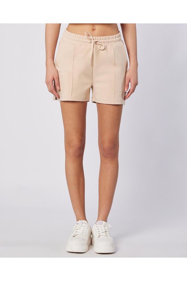 Edna Short Kadın Bej Regular Fit Şort - 1