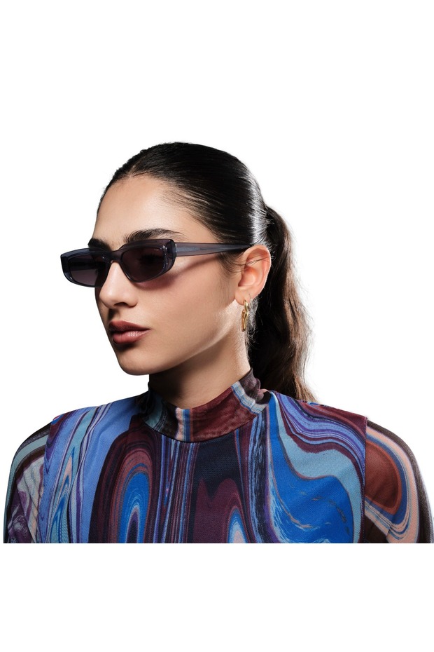 BlackOut CERULEAN By Eyewa - Women Sunglasses - Rectangle Sunglasses