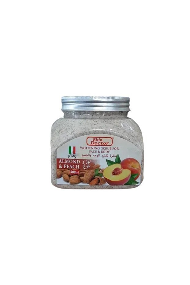 ALMOND AND PEACH Whitening Scrub For Face And Body 500ml
