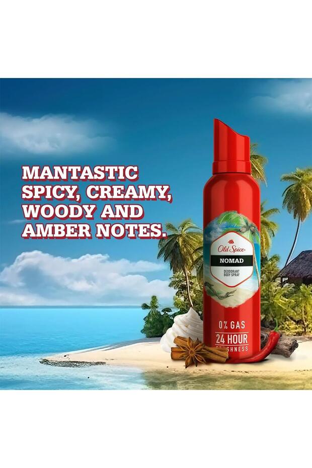 Nomad Erkek Deodorant Vücut Spreyi 140ML - 4