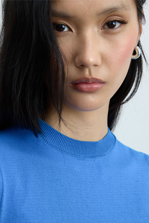 Mavi Lea Triko Bluz - 1