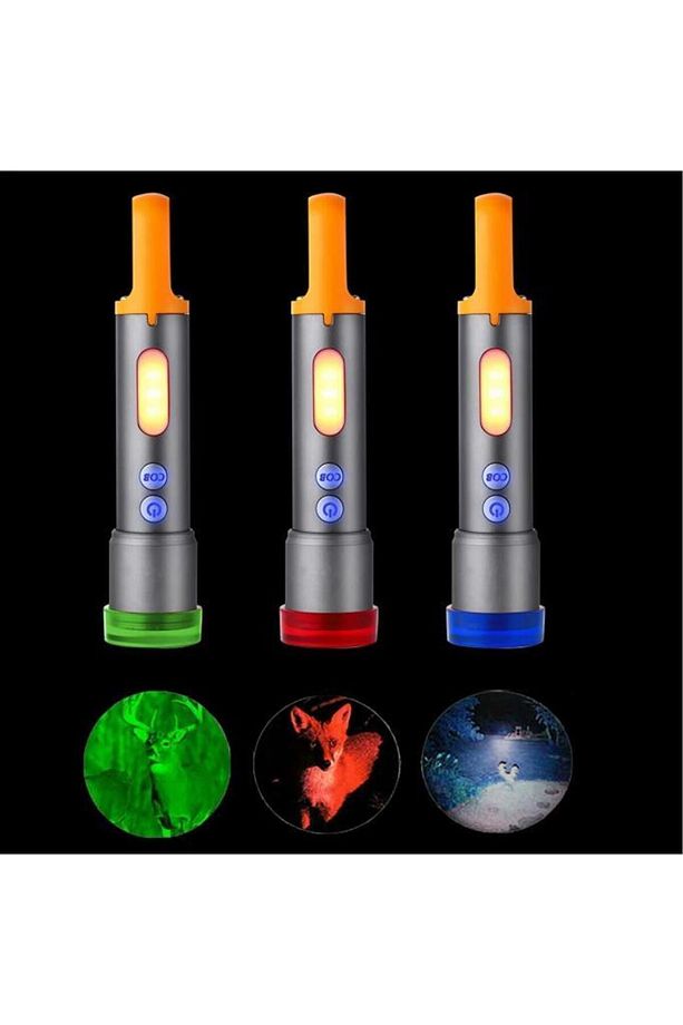 PD-3900 Ultra Parlak COB Led 9 Modlu Askılı Şarjlı El Feneri - 5